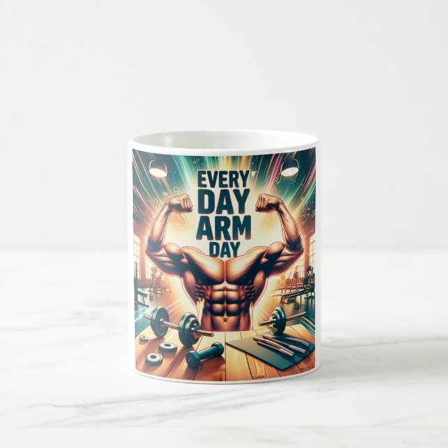 Every Day Arm Day mug (Center)