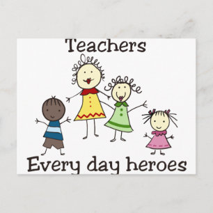 Every Day Heroes Postcard