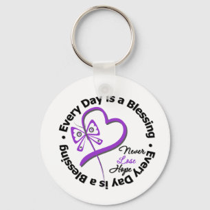 Every Day is a Blessing - Hope Leiomyosarcoma Key Ring