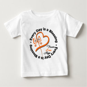 Every Day is a Blessing - Hope Leukaemia Baby T-Shirt
