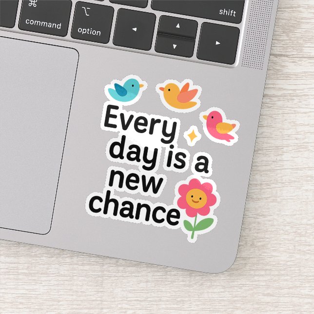 Every Day Is a New Chance – Colourful Birds (Detail)