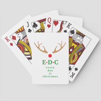 Every Day is Christmas Playing Cards