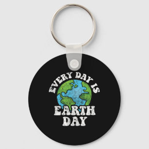 Every Day Is Earth Day Key Ring