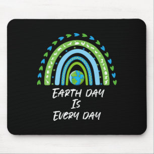 Every Day Is Earth Day Planet Save Environment Mouse Pad