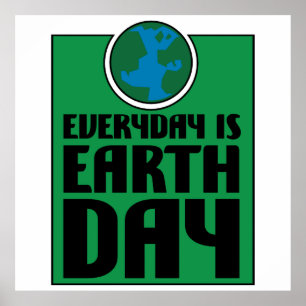 Every Day is Earth Day Poster