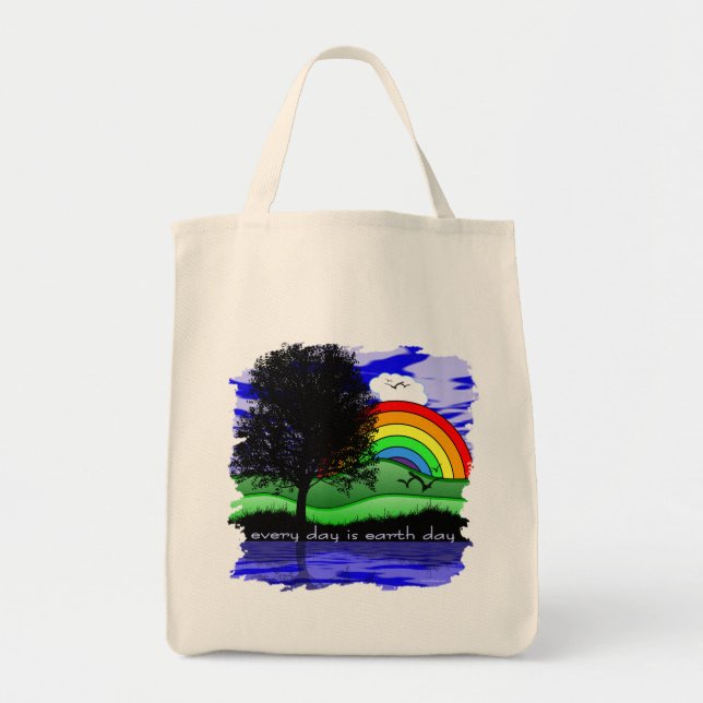 Every Day is Earth Day Tote Bag (Front)