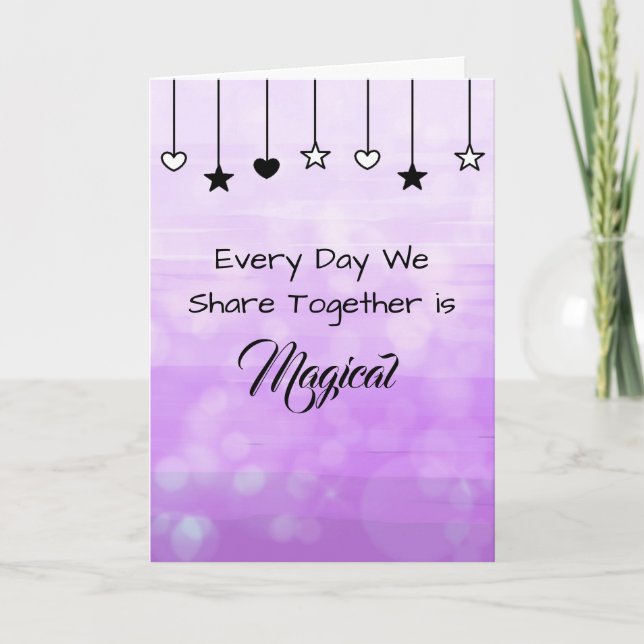 Every Day is Magical | Valentine's Day  Card (Front)