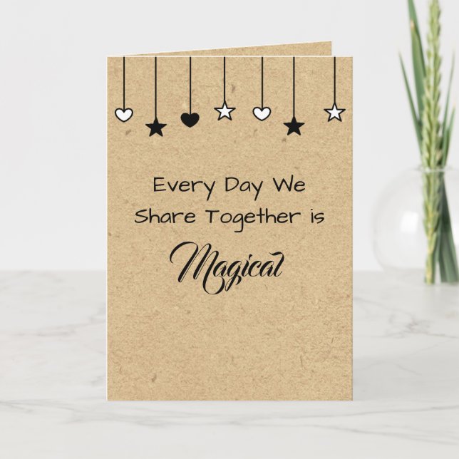 Every Day is Magical | Valentine's Day Card (Front)