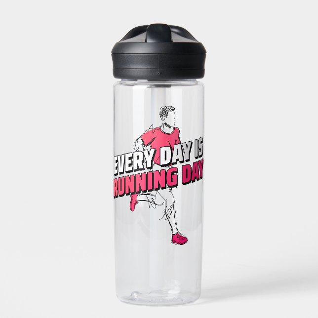 Every Day Is Running Day –CamelBak® Runner Edition Water Bottle (Front)