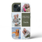 Every Days a Happy Day 4 Photo Initials Green