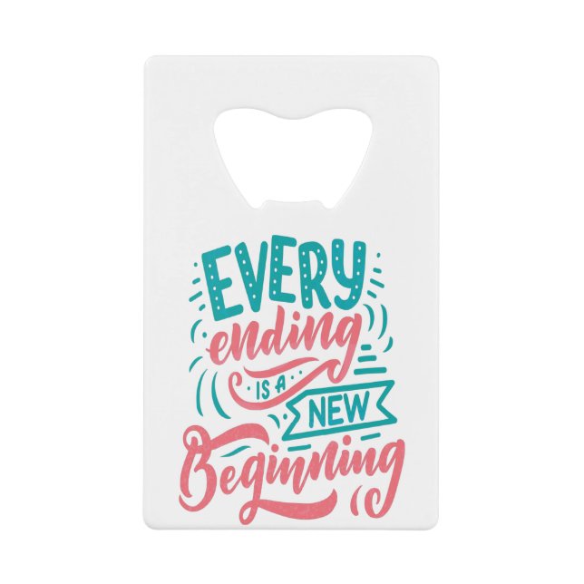Every Ending Is A New Beginning (Front)