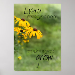 Every Experience Makes You Grow Poster