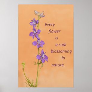 Every Flower Poster