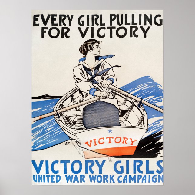 EVERY GIRL PULLING FOR VICTORY DESIGN POSTER (Front)