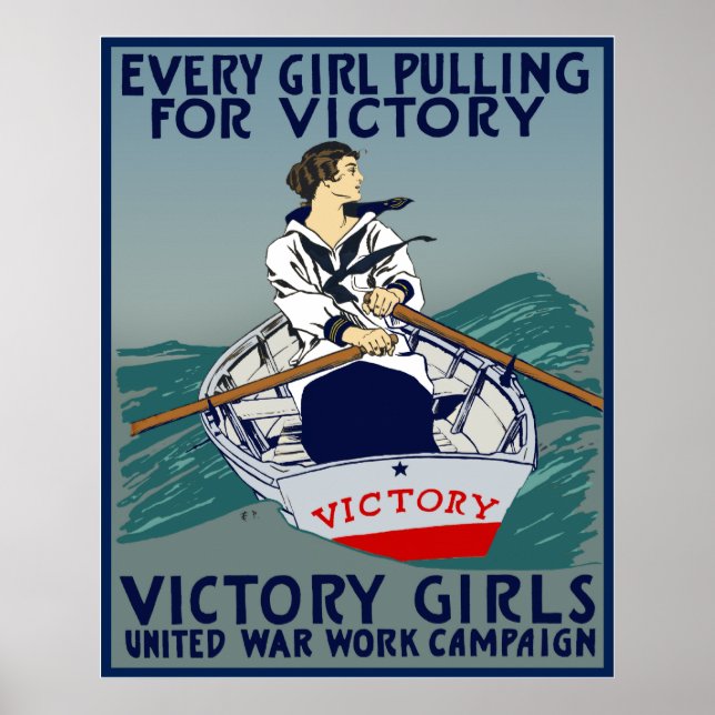 Every Girl Pulling For Victory Poster (Front)