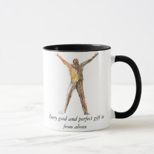Every good and perfect gift is from above mug