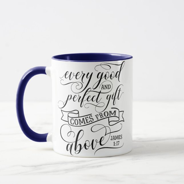 Every Good And Perfect Gift Mug (Left)