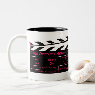 Every Great Adventure Needs A Star! Two-Tone Coffee Mug