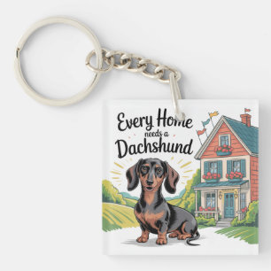 Every Home Needs a Dachshund Key Ring