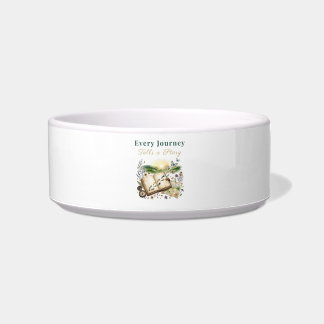 Every Journey Tells a Story Travel Quote Bowl