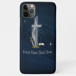 Every knee shall bow iPhone 11 pro max case