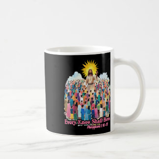 Every Knee Shall Bow Christian Easter Day  Coffee Mug