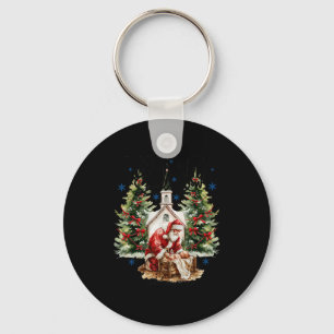 Every Knee Shall Bow Nativity Scene Religious Chri Key Ring
