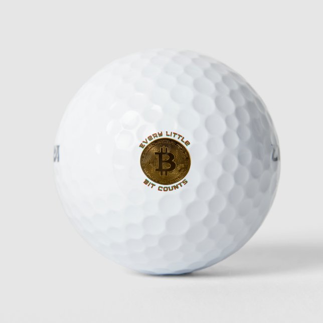 Every little Bit counts Golf Balls (Front)