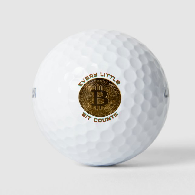 Every little Bit counts Golf Balls (Front)