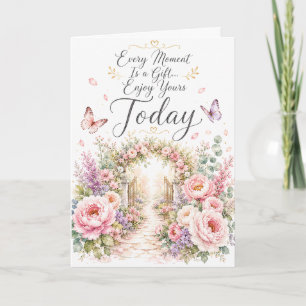 Every Moment Is a Gift Birthday Card