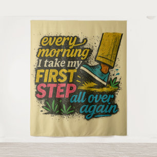 Every Morning - Medium (50" x 60") Tapestry