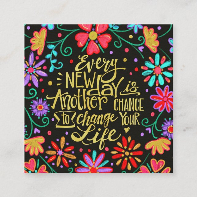 “Every New Day” Inspirivity cards (Front)