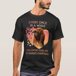 Every Once In A While A Basset Hound Enters You Li T-Shirt