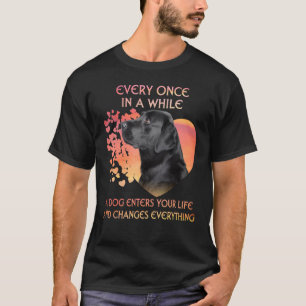 Every Once In A While A Black Labrador Enters You T-Shirt