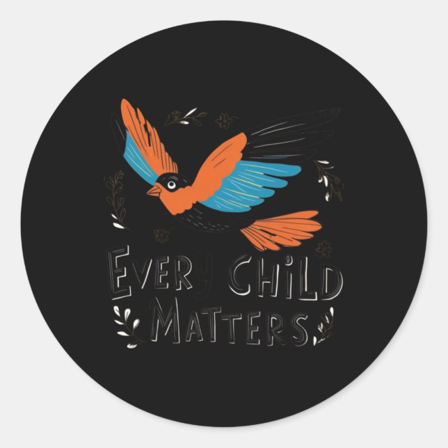 Every Orange Day - Child Kindness S Sticker  (Front)