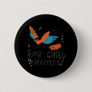 Every Orange Day - Child Kindness S Sticker 6 Cm Round Badge