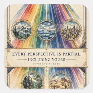 Every Perspective Is Partial — Integral Sticker