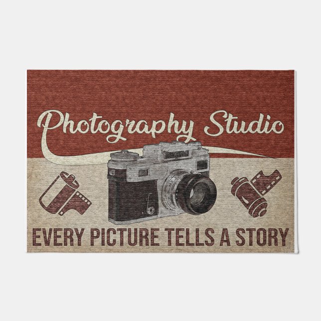 Every Picture Tells A Story, Photography  Doormat (Front)