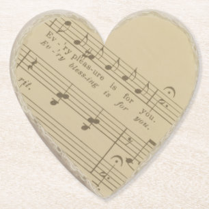 Every Pleasure Is For You Paper Coaster