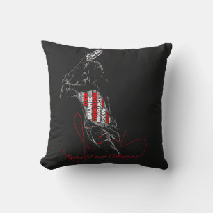 Every Point Matters Tennis Typography Cushion