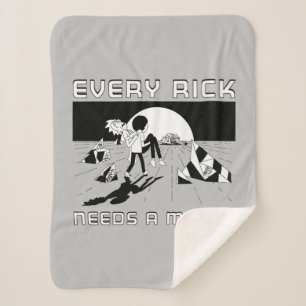 Every Rick Needs A Morty Sherpa Blanket