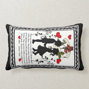 Every Rose Has It's Thorns Lumbar Cushion