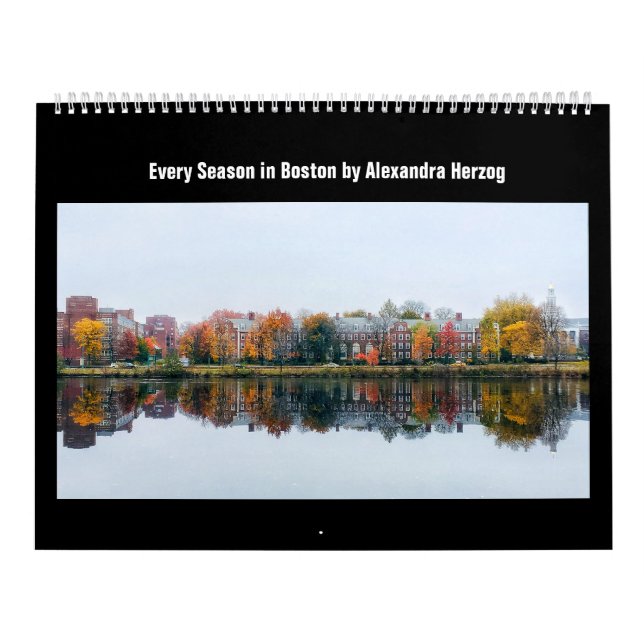 Every Season in Boston Calendar (Cover)