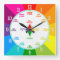 Every Second Counts Rainbow Colours Learning Clock