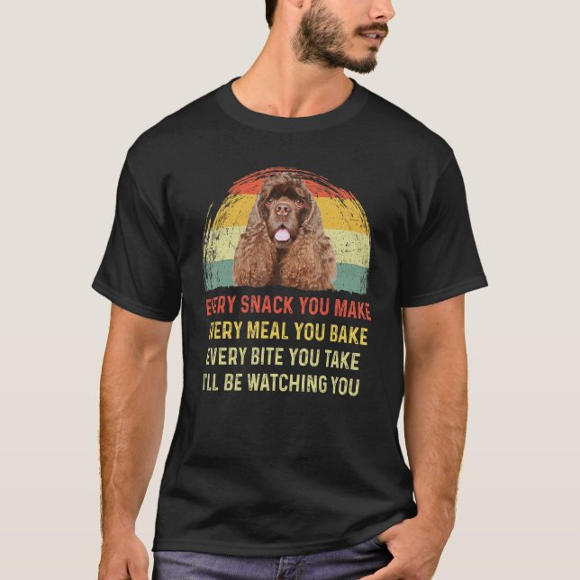 Every Snack You Make American Cocker Spaniel Mum D T-Shirt (Front)