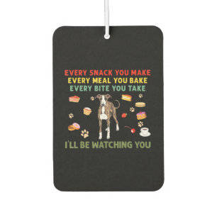 Every snack you make every meal you bake italian g car air freshener