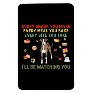 Every snack you make every meal you bake italian g magnet
