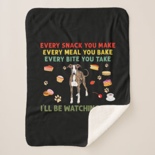 Every snack you make every meal you bake italian g sherpa blanket