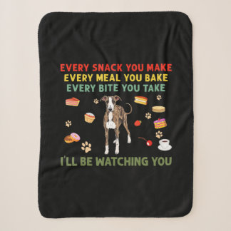 Every snack you make every meal you bake italian g sherpa blanket