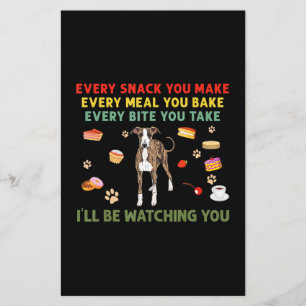 Every snack you make every meal you bake italian g stationery